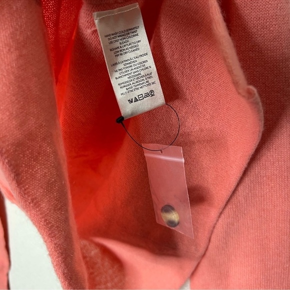 NWOT Free People 100% Cashmere Button Collar Cardigan - Picture 10 of 14